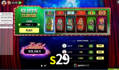 Descubra o Mundo do Cassino Online com s29